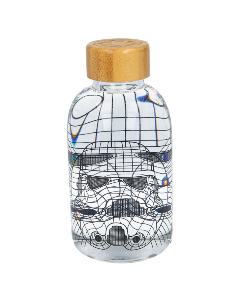 BOTELLA DE CRISTAL PEQUEÑA 620 ML STAR WARS Vista 2