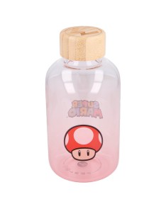 BOTELLA DE CRISTAL PEQUEÑA 620 ML SUPER MARIO Vista 3