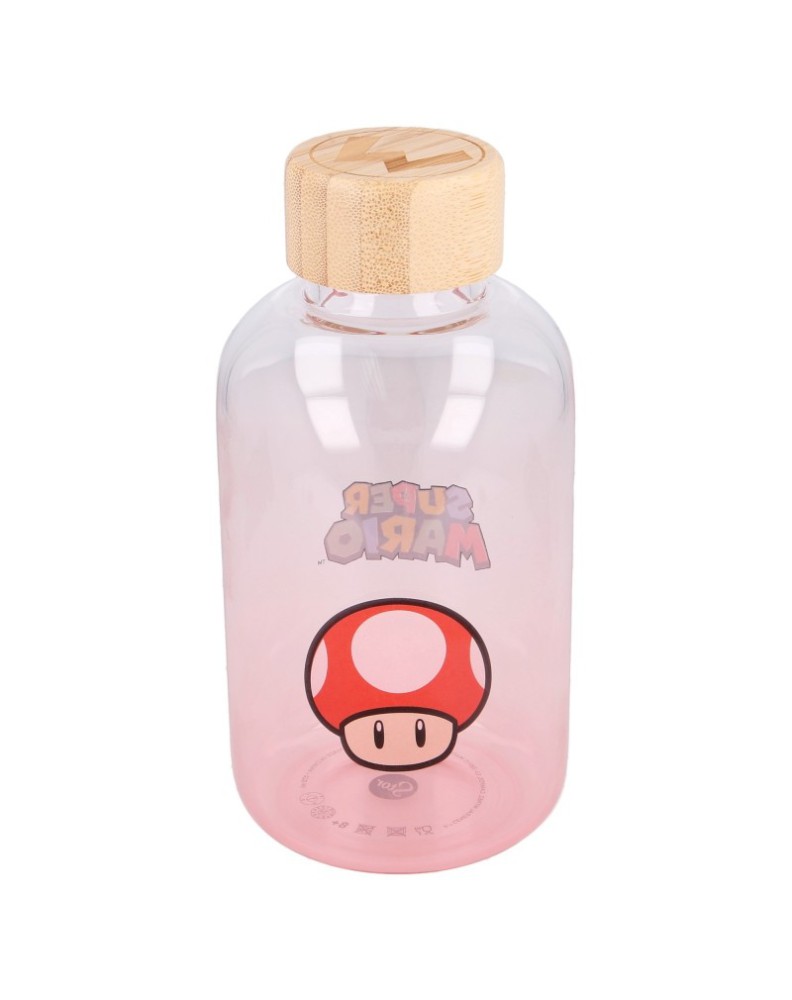 BOTELLA DE CRISTAL PEQUEÑA 620 ML SUPER MARIO Vista 3