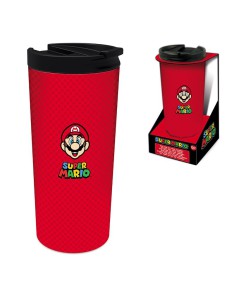 VASO TERMO CAFE ACERO INOXIDABLE 425 ML SUPER MARIO