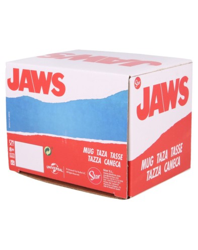 CERAMIC NOVA MUG 12 OZ IN GIFT BOX JAWS View 4