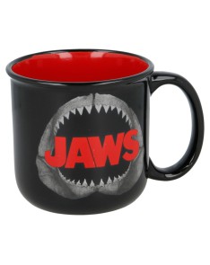 CERAMIC BREAKFAST MUG 14 OZ IN GIFT BOX JAWS View 3