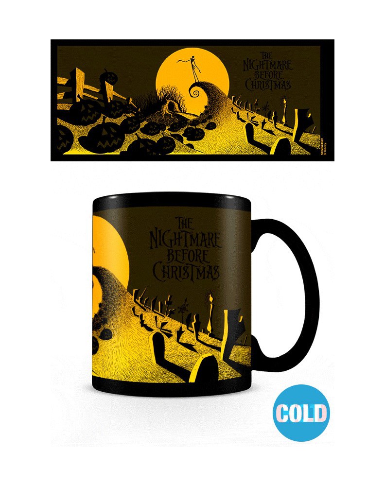 TAZA DESAYUNO CAMBIO DISEÑO PESADILLA CEMENTERIO