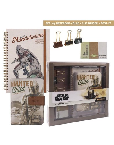 SET DE PAPELERÍA THE MANDALORIAN SET DE PAPELERÍA THE MANDALORIAN