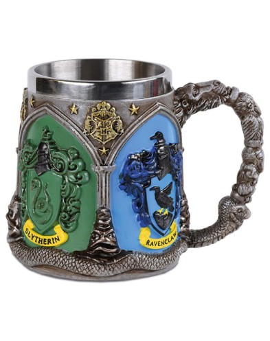BEER PITCHER 3D polyresin HARRY POTTER SHIELDS