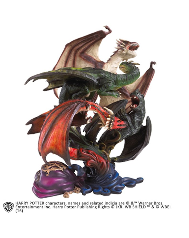 Dragons of the First Task Sculpture - harry potter