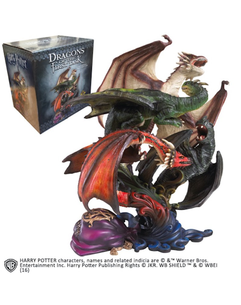 Dragons of the First Task Sculpture - harry potter Vista 2