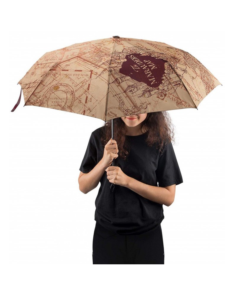 FOLDING UMBRELLA Marauder MAP HARRY POTTER Vista 2