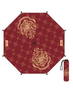 MANUAL FOLDING UMBRELLA HOGWARTS HARRY POTTER ADULTO Vista 2