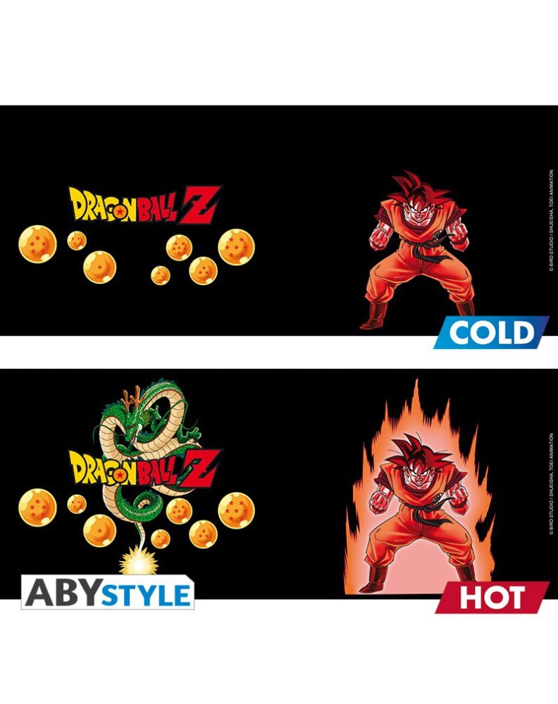 TAZA CAMBIA COLOR DBZ/ GOKU - DRAGON BALL - 460 ML - Vista 3
