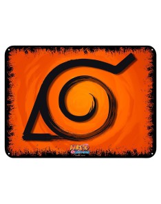 "PLACA METAL ""KONOHA"" (28X38) - NARUTO SHIPPUDEN -"