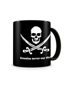 NEVER SAY DIE CERAMIC MUG Goonies