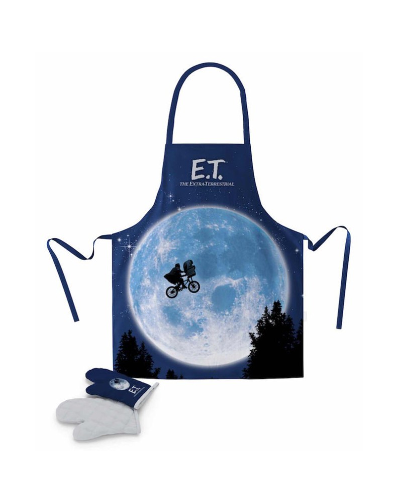 E.T. POSTER PACK APRON MITT TRANSPARENT AND E.T.