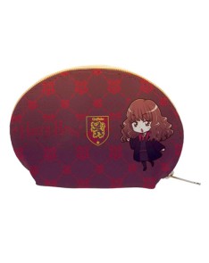 ESTUCHE OVALADO GRYFFINDOR DIBUJOS HARRY Y HERMIONE HARRY POTTER 