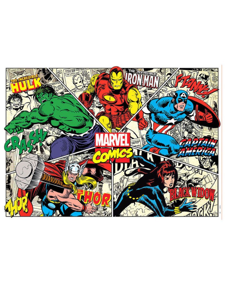 PUZZLE MARVEL COMICS 500PZ Vista 2