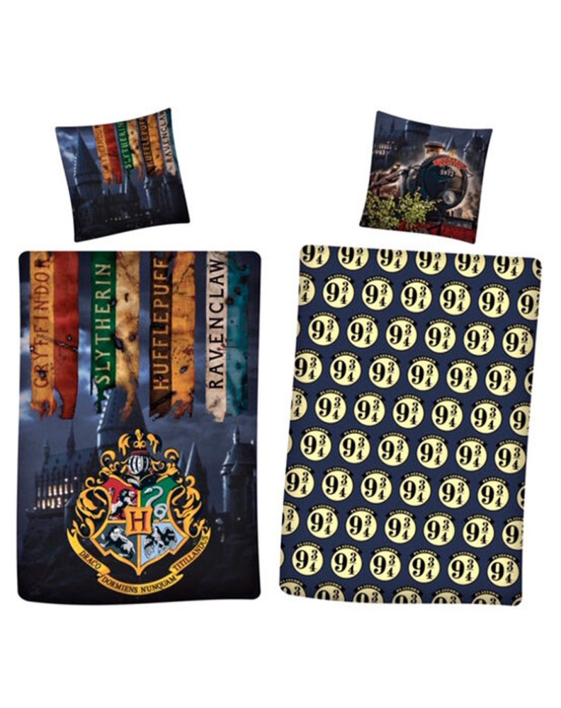 FUNDA NORDICA HARRY POTTER REVERSIBLE CAMA 90CM