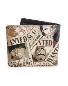 BILLETERA ONE PIECE - WANTED Vista 2