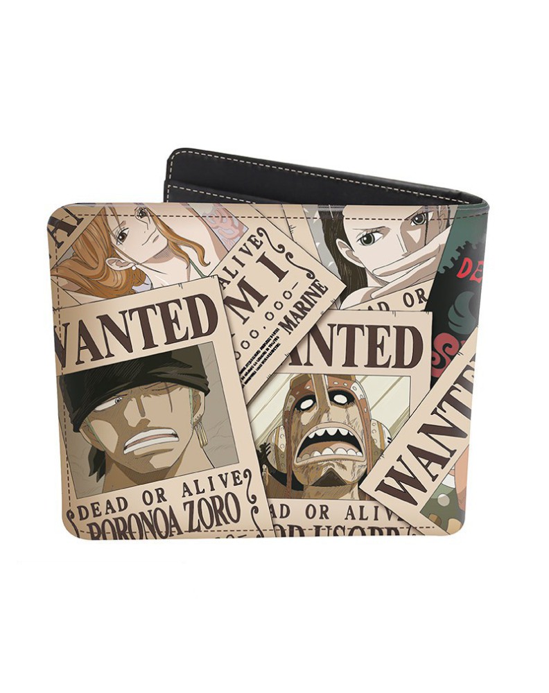 BILLETERA ONE PIECE - WANTED Vista 2