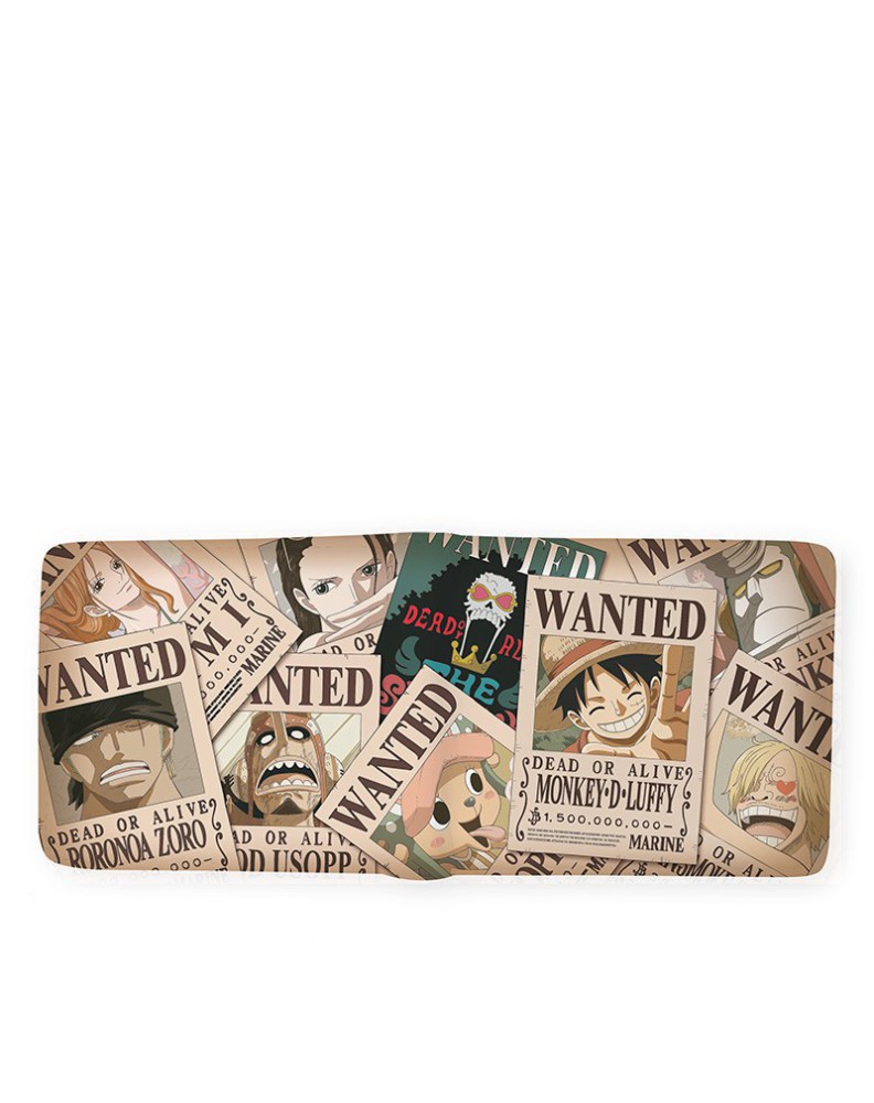 BILLETERA ONE PIECE - WANTED Vista 3