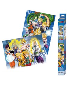 DRAGON BALL 2 PRINT SET 52X38 GROUPS