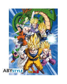 DRAGON BALL 2 PRINT SET 52X38 GROUPS Vista 2