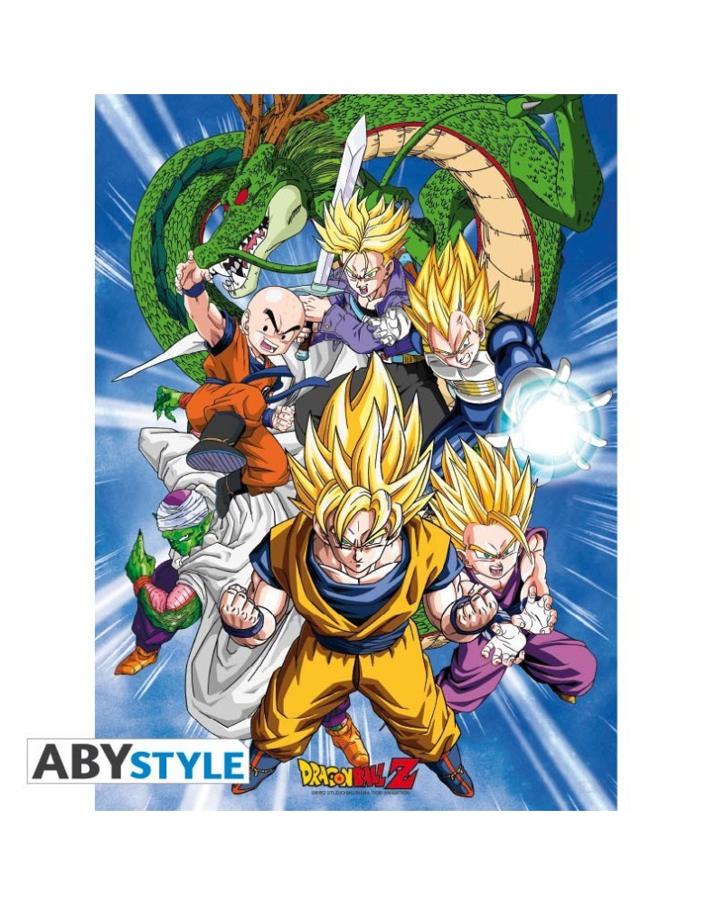 SET 2 POSTERS DRAGON BALL GROUPS 52X38 Vista 2