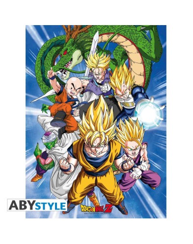 DRAGON BALL 2 PRINT SET 52X38 GROUPS Vista 2
