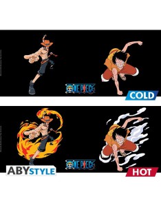 TAZA CAMBIA COLOR LUFFY&ACE ONE PIECE Vista 3