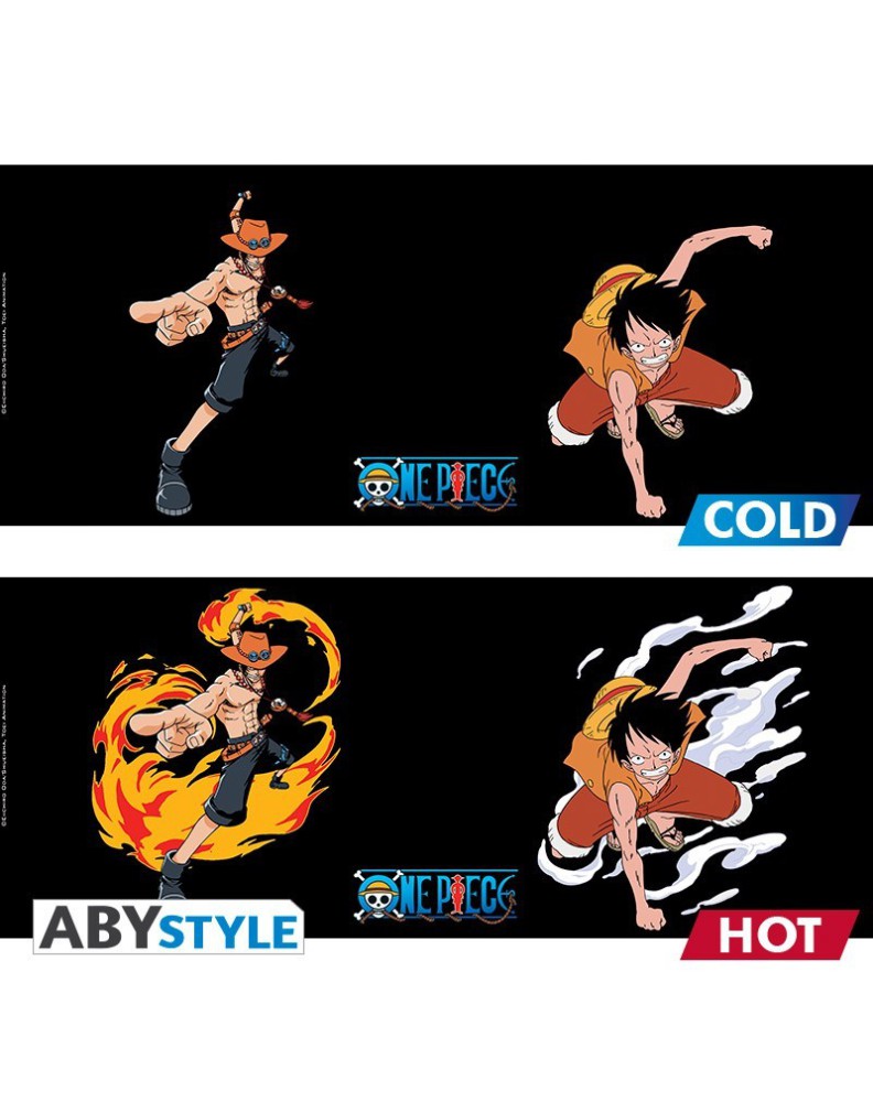 TAZA CAMBIA COLOR LUFFY&ACE ONE PIECE View 3