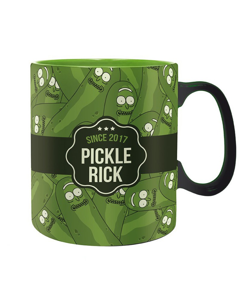 TAZA RICK AND MORTY PICKLE RICK 460 ML