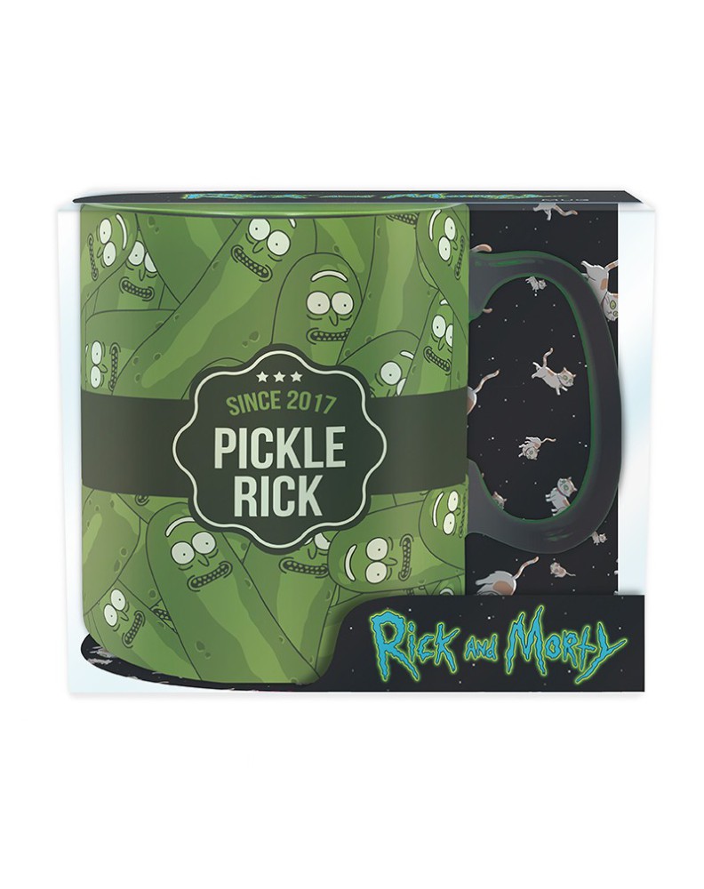 TAZA RICK AND MORTY PICKLE RICK 460 ML Vista 4