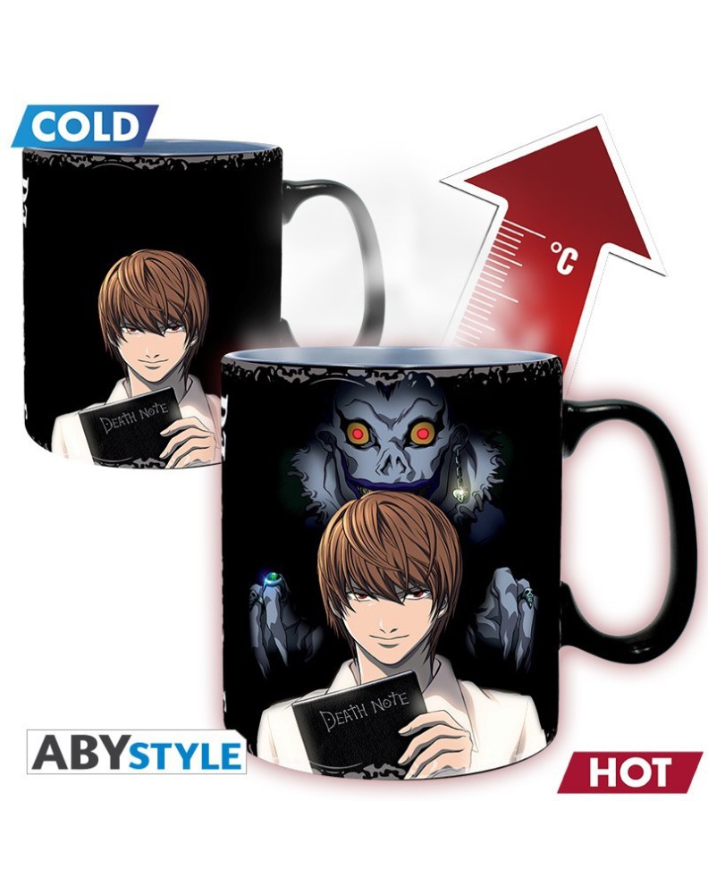 TAZA TERMICA DEATH NOTE KIRA & L 460 ML