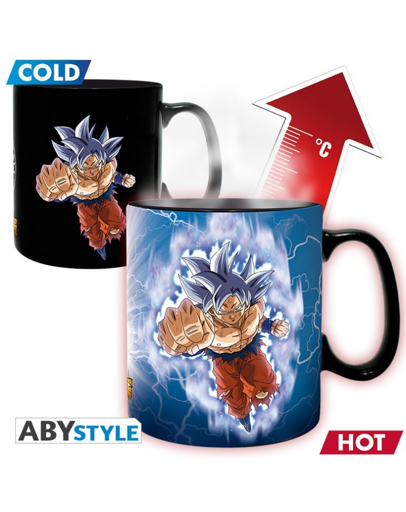 TAZA TERMICA GOKU VS JIREN DRAGON BALL 460 ML