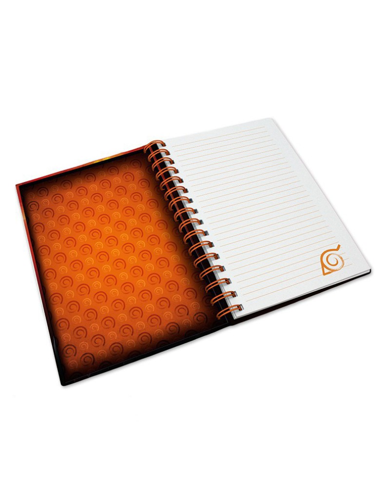 CUADERNO ESPIRAL A5 NARUTO SHIPPUDEN KONOHA GROUP View 3