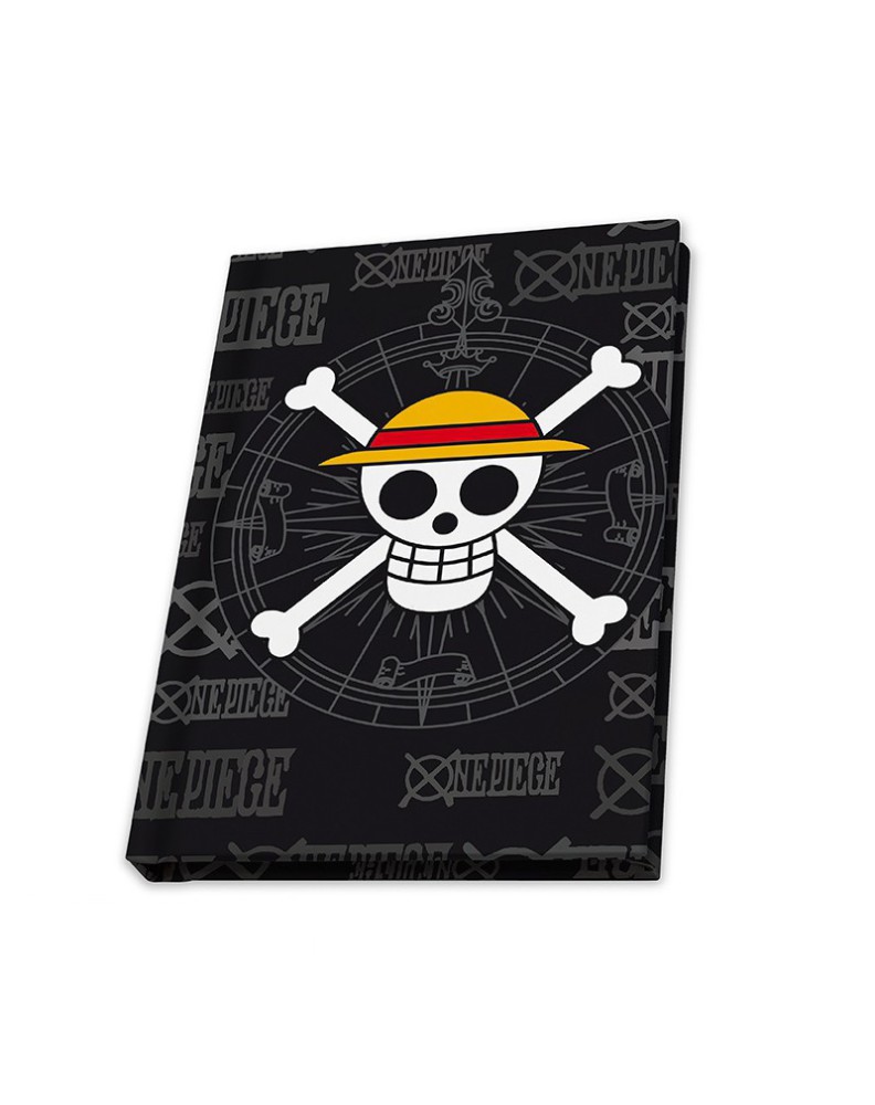 PACK VASO XXL + PIN + CUADERNO CALAVERA ONE PIECE Vista 4