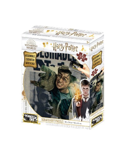 Harry Potter Wanted scratch puzzle