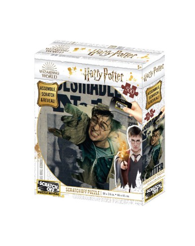 Harry Potter Wanted scratch puzzle Harry Potter Wanted scratch puzzle