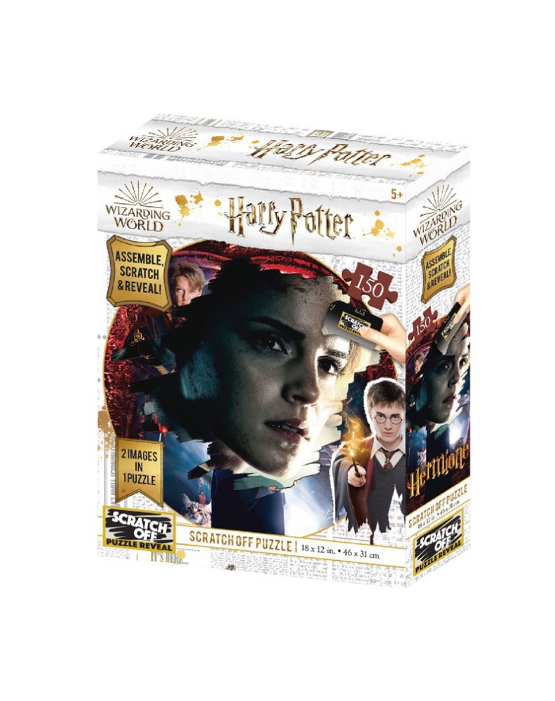 Hermione 150 pc scratch puzzle - harry potter