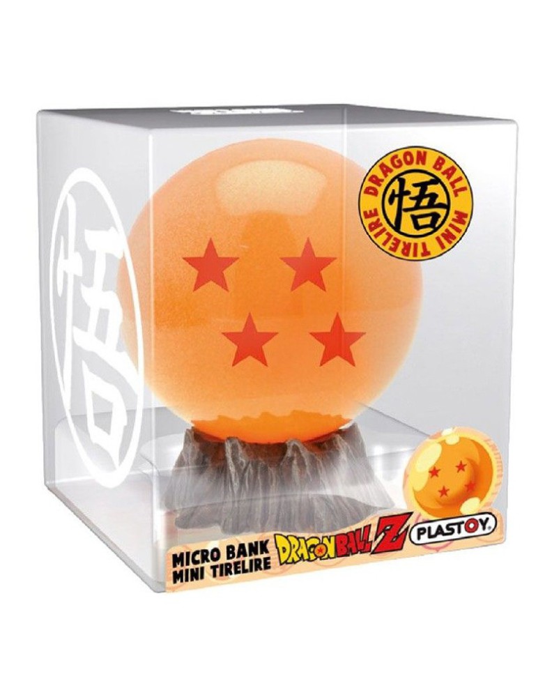 BALL DRAGON 4 STAR MINI PIGGY BANK 10 CM PVC DRAGON BALL Vista 2