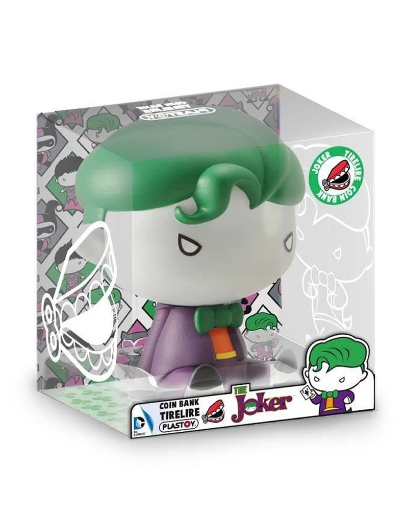 THE JOKER CHIBI PIGGY BANK PVC DC COMICS Justice League THE JOKER CHIBI PIGGY BANK PVC DC COMICS Justice League