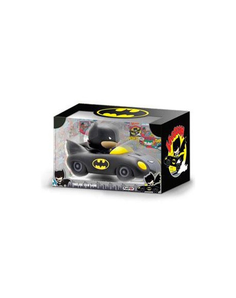 BATMAN Y BATMOVIL CHIBI HUCHA PVC JUSTICE LEAGUE DC COMICS