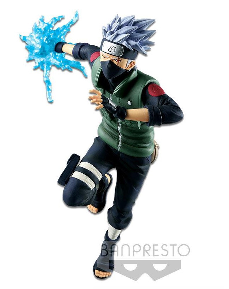 FIGURE Hatake NARUTO SHIPPUDEN KAKASHI VIBRATION STARS 19CM Vista 2