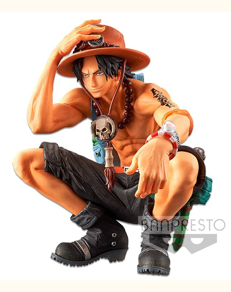 FIGURA THE PORTGAS D. ACE KING OF ARTIST ONE PIECE 13CM Vista 2