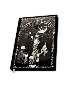 A5 NOTEPAD NIGHTMARE BEFORE CHRISTMAS SERIOUSLY SPOOKY