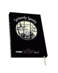 LIBRETA A5 PESADILLA ANTES DE NAVIDAD SERIOUSLY SPOOKY Vista 2