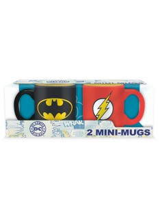 MUG SET 2 MINI FLASH DC COMICS BATMAN &