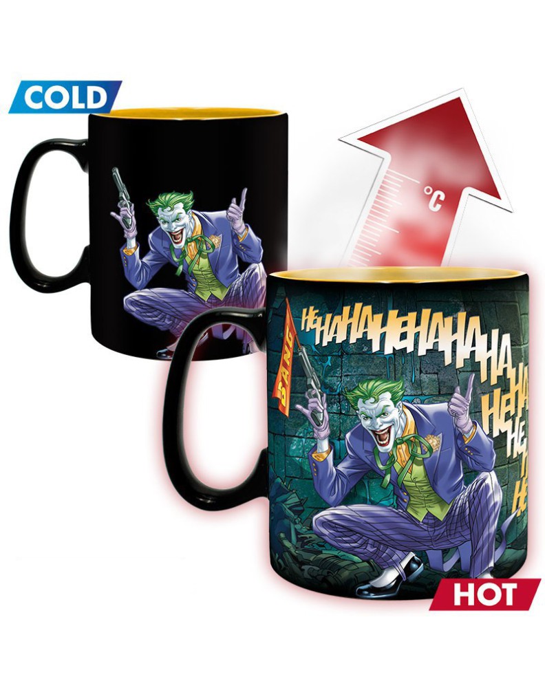 COLOR CHANGE MUG 460 ML DC COMICS BATMAN JOKER Vista 2