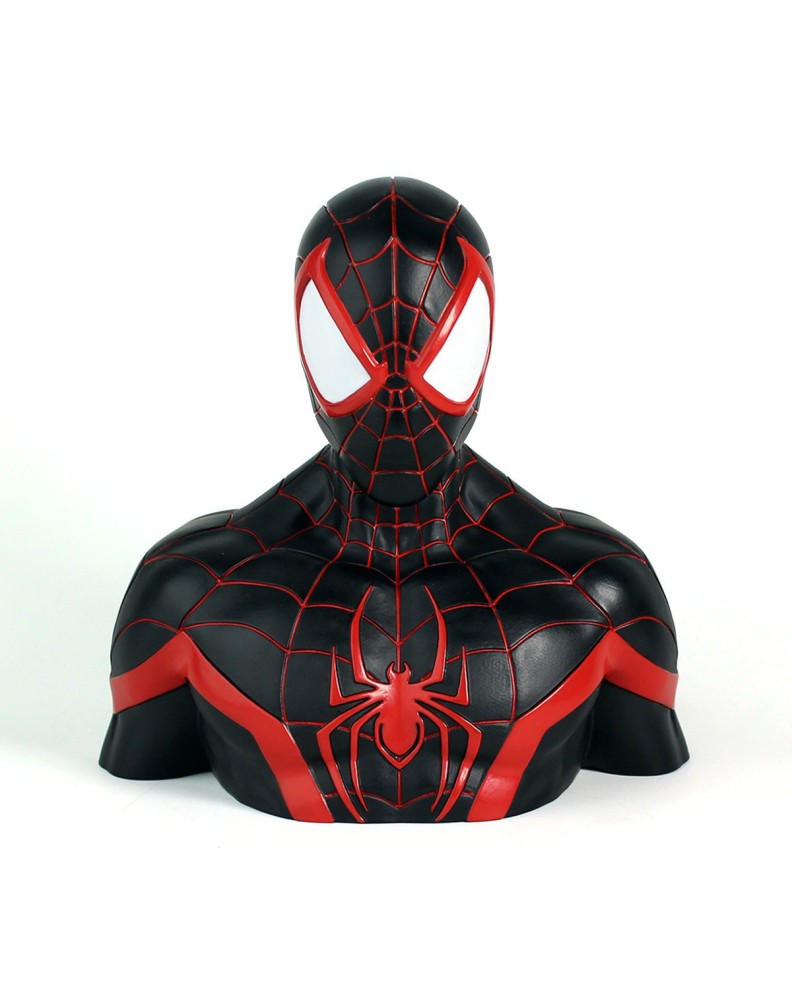 HUCHA BUSTO MILES MORALES SPIDERMAN DE MARVEL