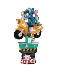 DIORAMA DISNEY COIN RIDE SERIES D-STAGE STITCH16 CM