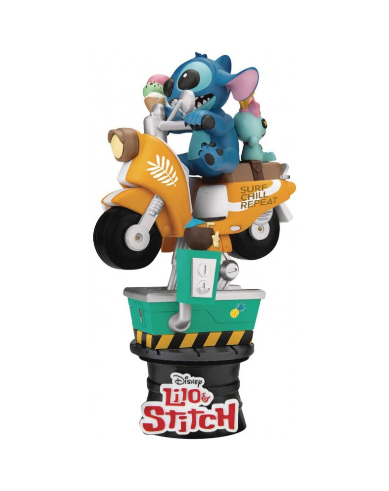 DIORAMA DISNEY COIN RIDE SERIES D-STAGE STITCH16 CM